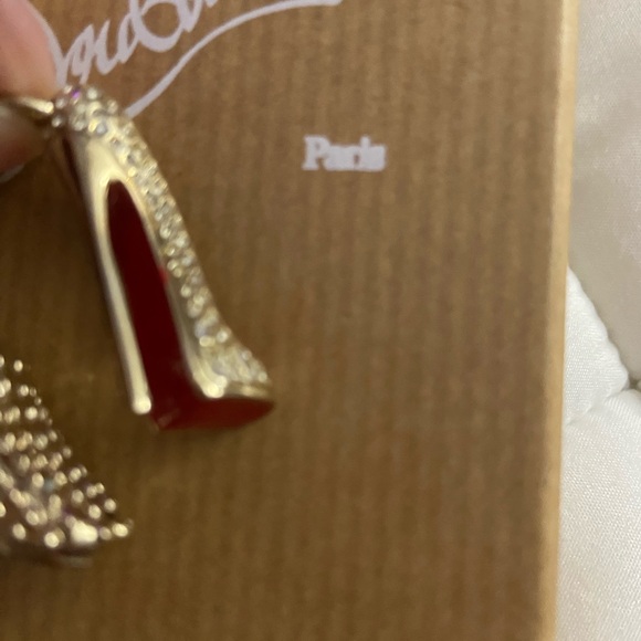 AUTHENTIC CHRISTIAN LOUBOUTIN SHOE CHARMS KEY CHAIN - Picture 4 of 6
